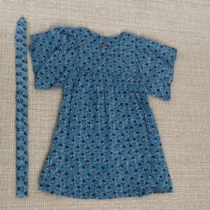 Emerson Fry Blue Floral Dress